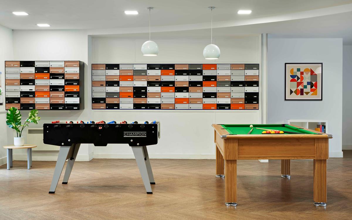Sheffield student accommodation Games Area